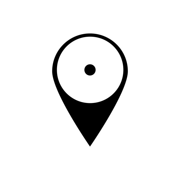 地图指针图标：地图标记矢量素材图片下载