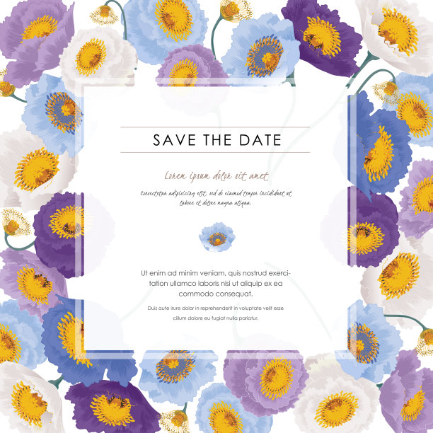 小狗花框孤立的现实的开花，枝，叶矢量图像。手绘草图的基础线艺术矢量插图图片下载