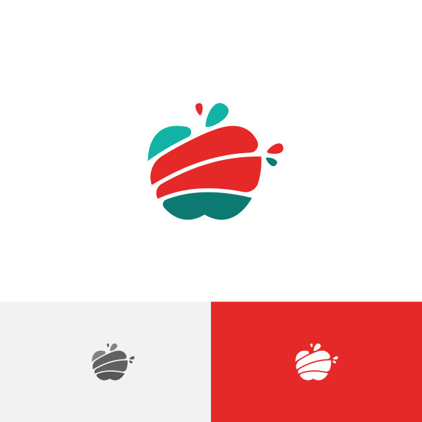 苹果片洒新鲜果汁图片下载