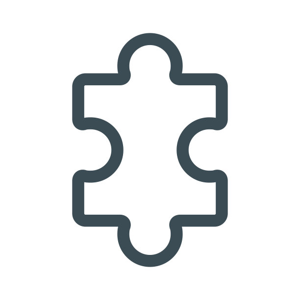 谜题图标设计矢量图片下载