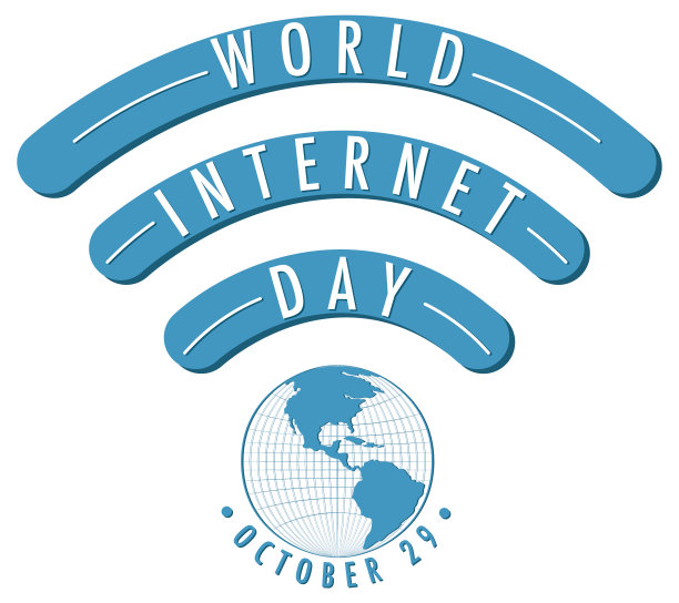 世界互联网日旗帜设计图片下载