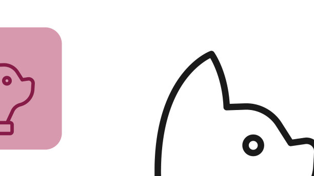 黑线猫图标孤立在白色背景图片下载