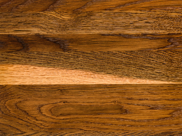 褐色米色纹理染色橡木与纹理，木片面板硬木。表面树皮被用作自然背景，网页，板，表。对比和对称性。空间的文本。图片下载