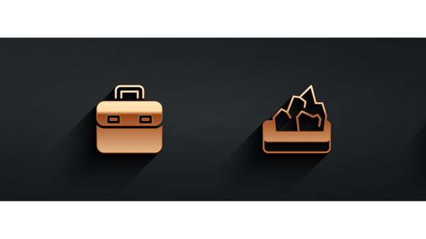 集轮盘赌建设公事包矿开采图片下载