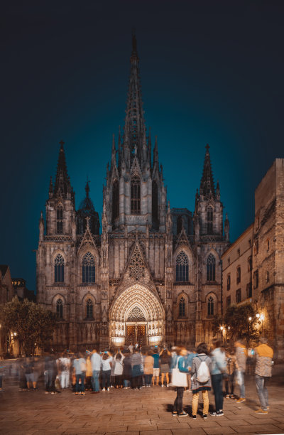 圣十字大教堂和圣尤拉利亚大教堂图片下载