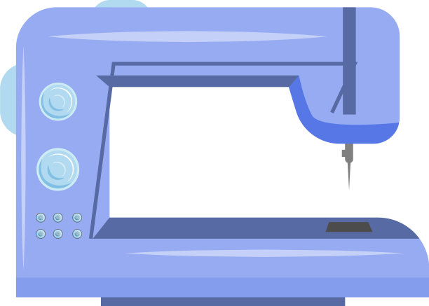 缝纫机半平色物体图片下载