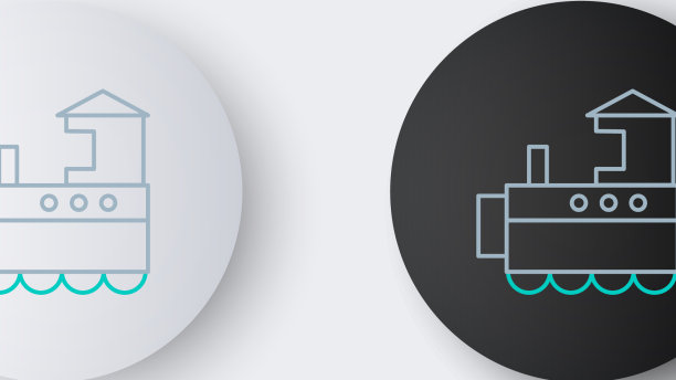 线玩具火车图标孤立在灰色背景图片下载