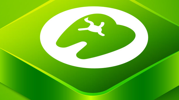 等距牙齿与龋齿图标孤立在绿色图片下载