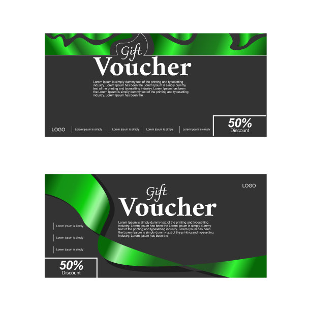 折扣礼券模板图片下载