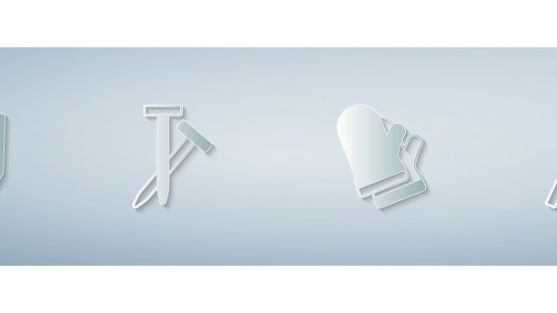 设置防护金属钉和防护手套图片下载