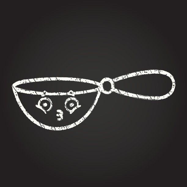 锅的粉笔画图片下载