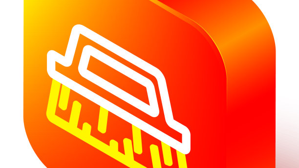 等距线刷用于清洗孤立的图标图片下载