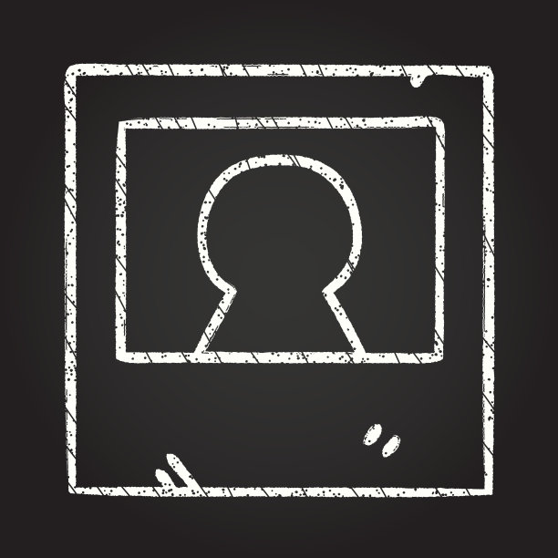 即时摄影粉笔画图片下载