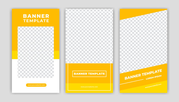 独特的现代编辑社交媒体旗帜模板。任何人都可以在社交媒体上使用这个简单的设计推广网页横幅。现代优雅的销售和折扣促销-矢量。图片下载