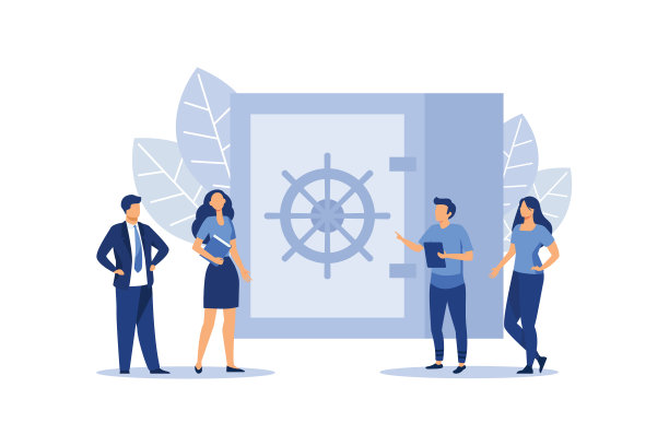 关闭的银行保险箱里有美元和一个图片下载