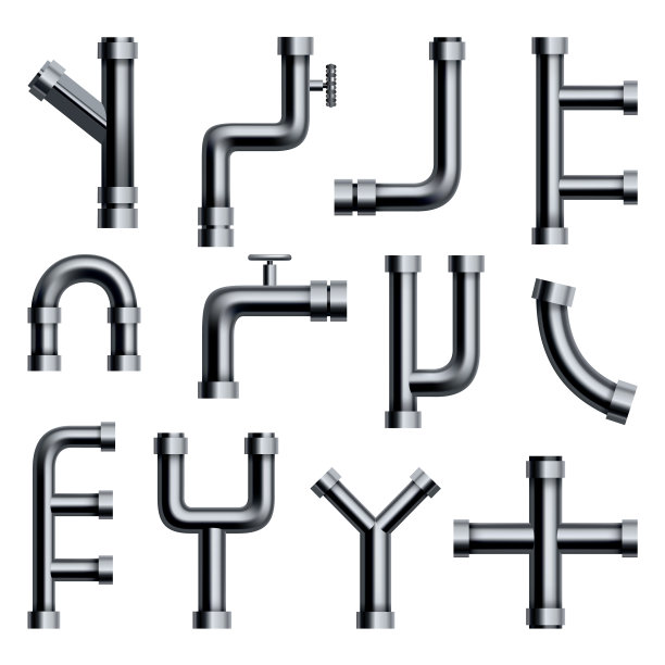 金属管道集工业管道用图片下载