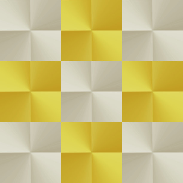 金银格子图案。广场的形状的背景。图片下载