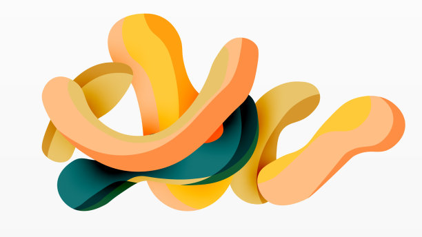 创意几何墙纸飞溅液体波图片下载