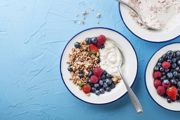 新鲜水果燕麦粥图片下载