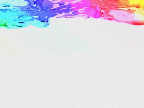 透明彩虹颜色油漆背景框架图片下载