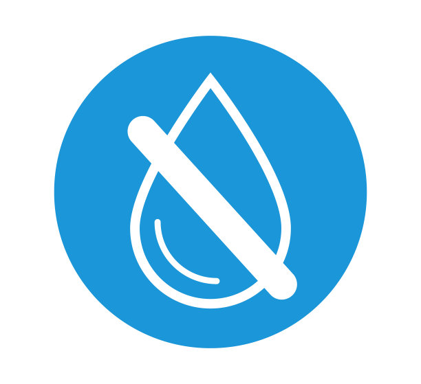 没有水和水的限制符号图片下载