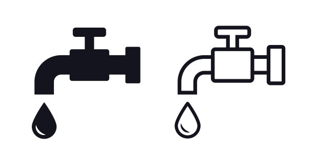 水龙头矢量插图图标图片下载