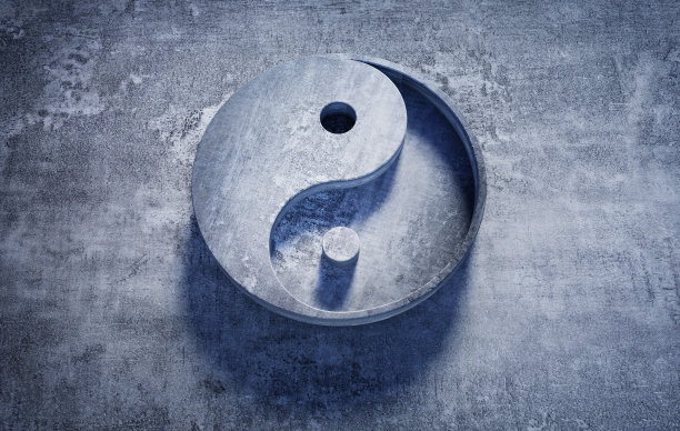 阴阳象征石的动机图片下载