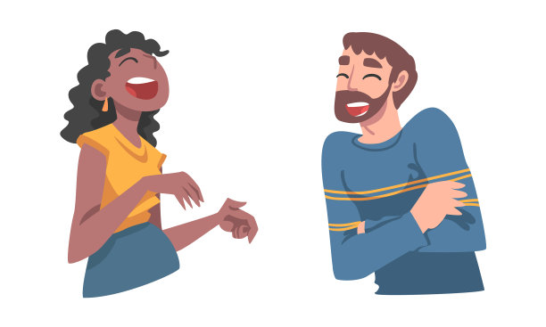 大声笑出男女性格的感觉图片下载