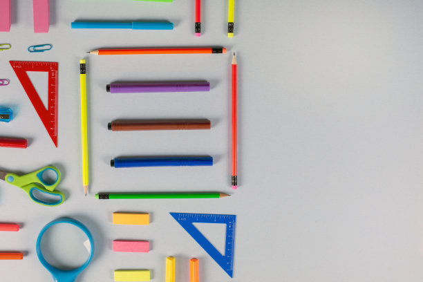 学习用品的背景。图片下载