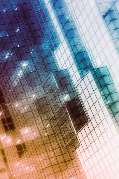 现代办公建筑的细节图片下载