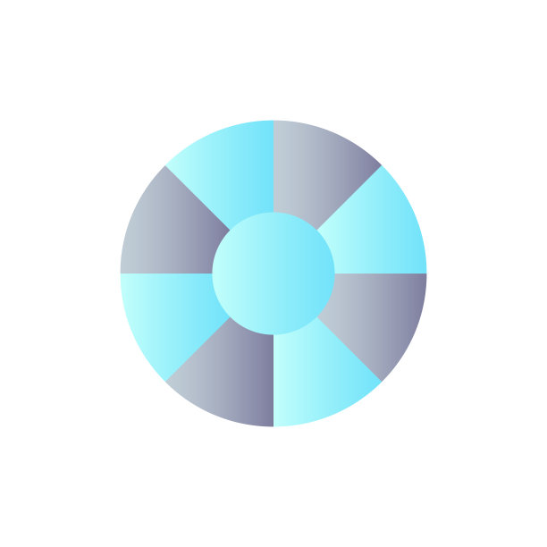 镜头滤镜平面渐变颜色ui图标图片下载