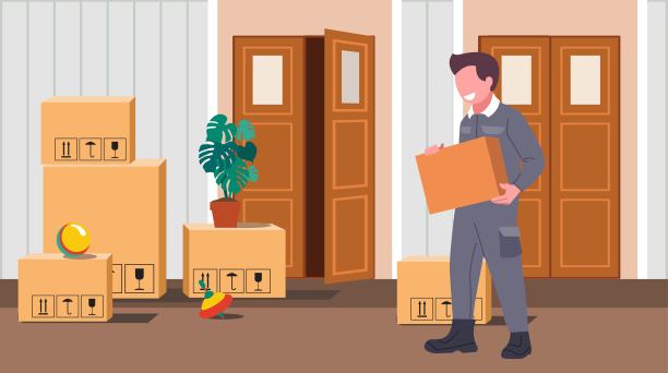 送货服务和公寓搬迁图片下载