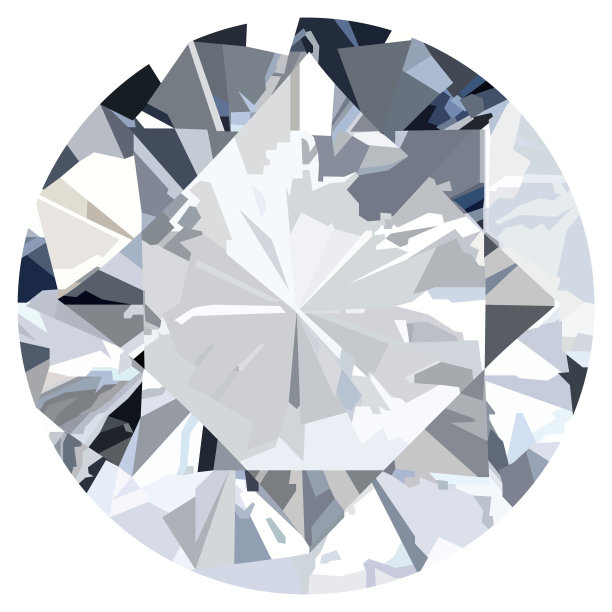 宝石钻石白色图片下载