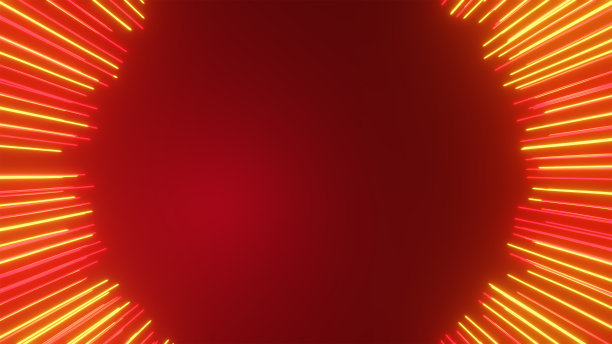 抽象的橙色背景，中间有拷贝空间图片下载