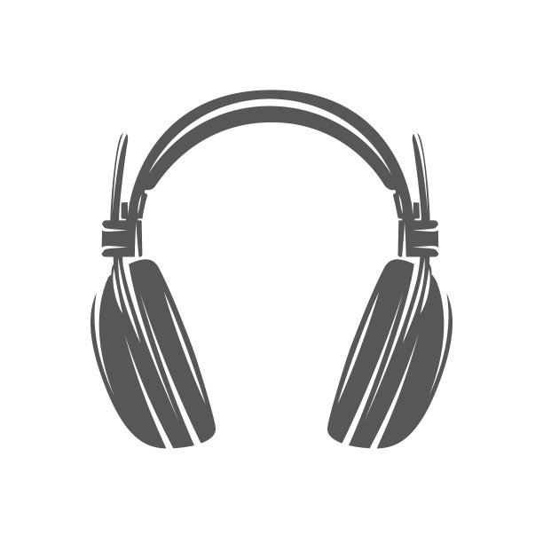 老式耳机轮廓图片下载