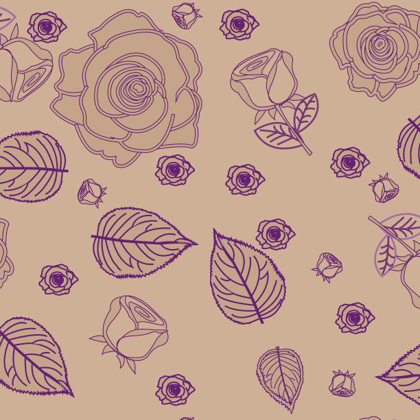 玫瑰线艺术表面图案设计图片下载