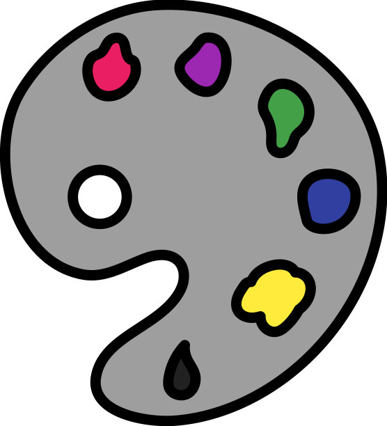 调色板图标图片下载