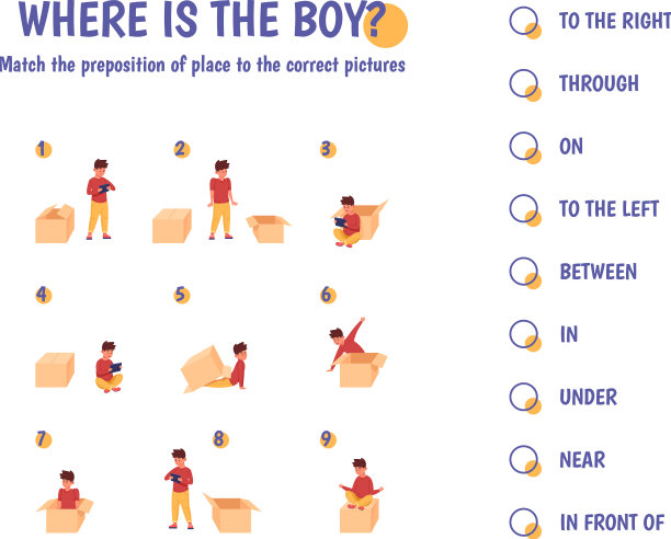 介词游戏学前英语学习图片下载