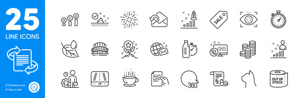 轮廓图标集护肤营销和360图片下载