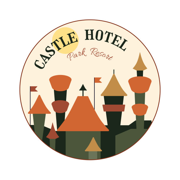 城堡酒店标志图片下载