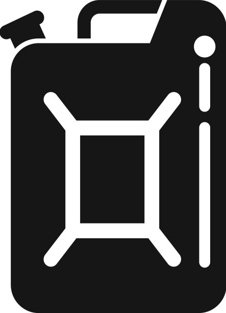 清洁能源燃料罐图标图片下载