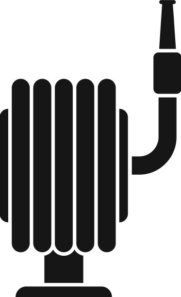 花园软管图标简单的生态农民图片下载