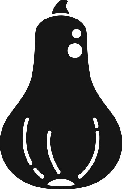 长南瓜图标简单的生态农场图片下载