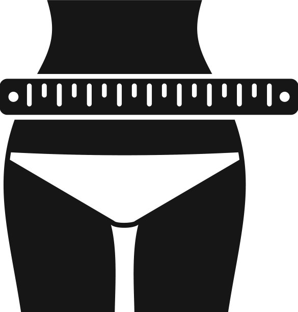 瘦身icon简单的减肥食品图片下载