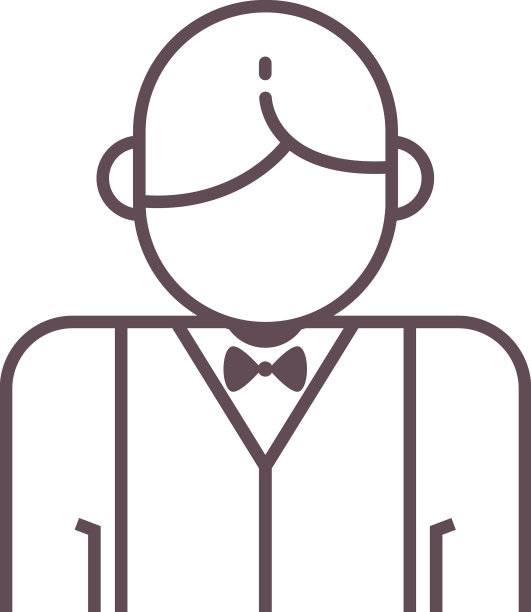 服务员男性职业图片下载