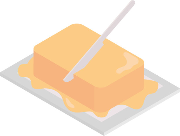 黄油和刀图片下载