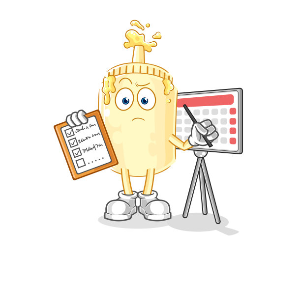 蛋黄酱时间表卡通人物图片下载