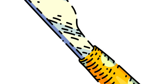 刀餐具素描手绘图片下载