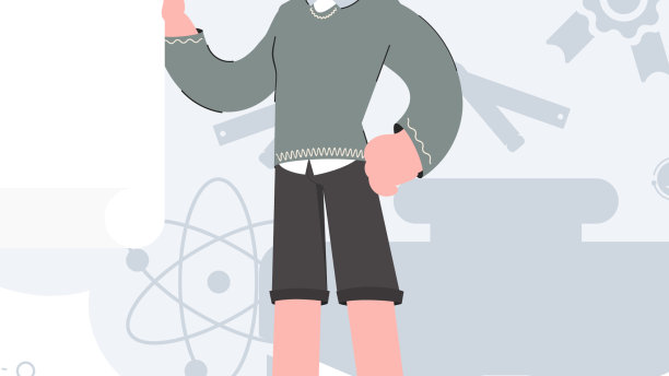 一个人拿着一张白纸，茁壮地站在那里图片下载