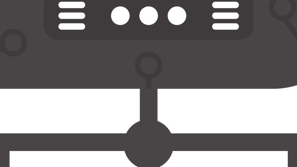 互联网物标志符号物联网概念平图片下载